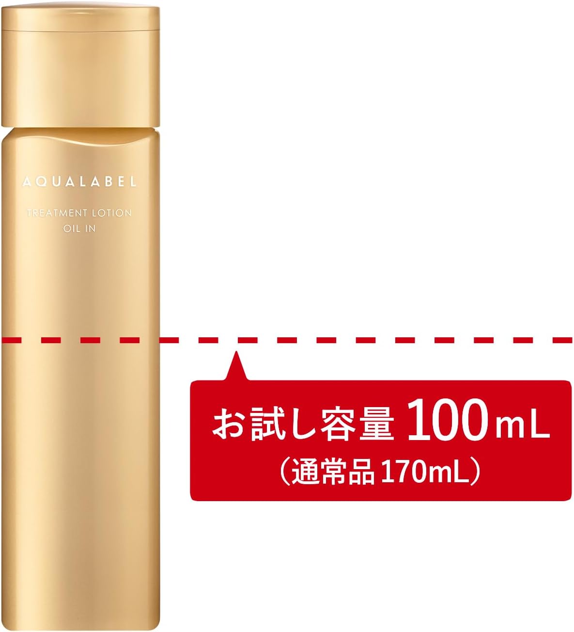 Aqua Label (AQUALABEL) Treatment Lotion (Oil-In) Moisturizing 170mL (5.7 oz) Palmitic Acid Retinol Niacinamide Toner Anti-Aging Care Launched February 2024