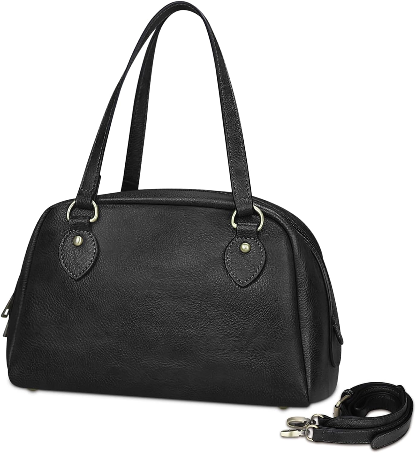 F.ZH Women's Mini Tote Bag Crossbody Handbag Lightweight Large Capacity Waterproof PU Leather Cute Fashionable Shoulder Bag Mother's Day Gift Present