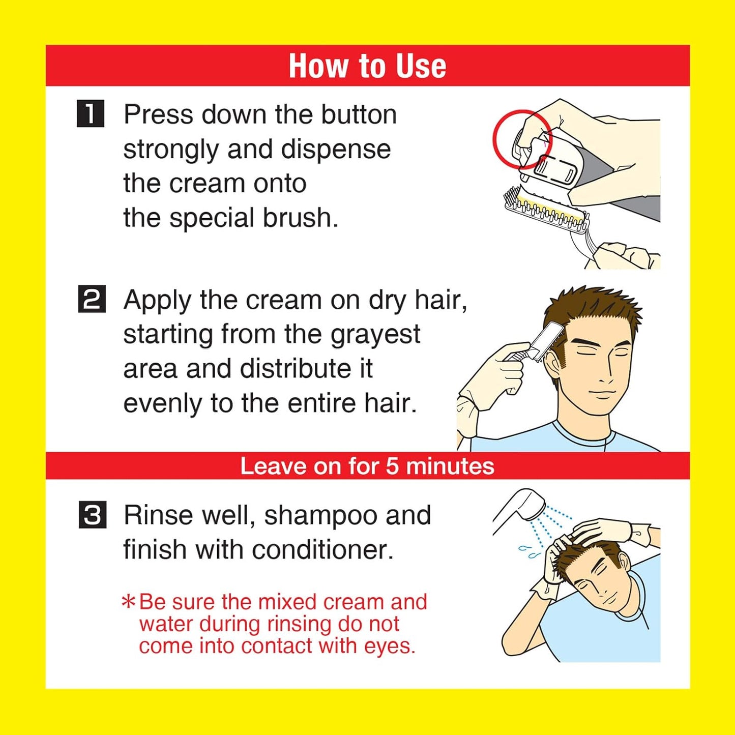 Hoyu Men's Bigen One Push 7 (Natural Black), 1 1.4 oz (40 g) Dose + 2 1.4 oz (40 g) Doses 007