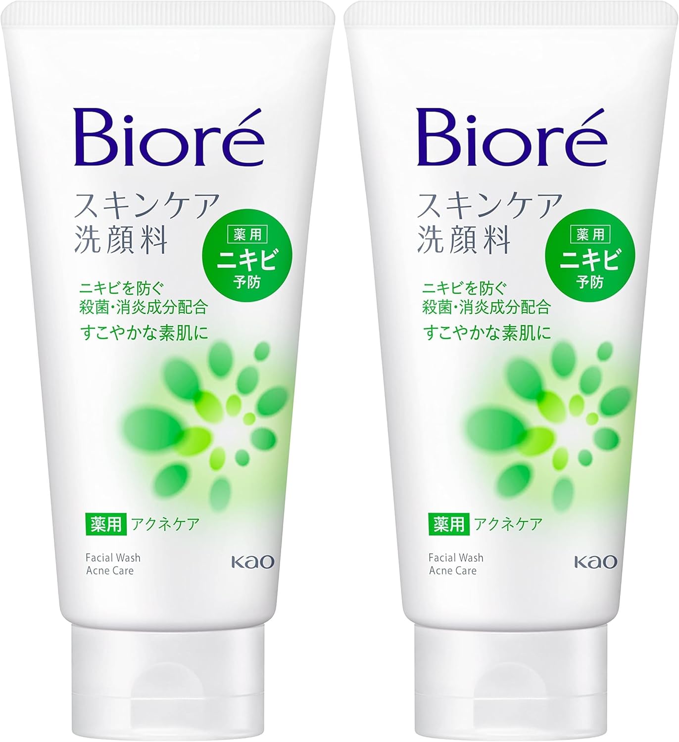 Kao Biore Skin Care Facial Cleanser Medicated Acne Care 4.6 oz (130 g)
