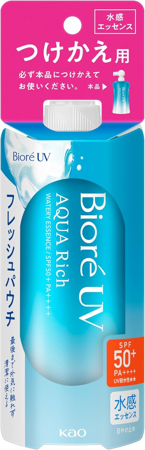 Biore UV Aqua Rich Water Essence, 3.5 oz (100 g) Sunscreen SPF50