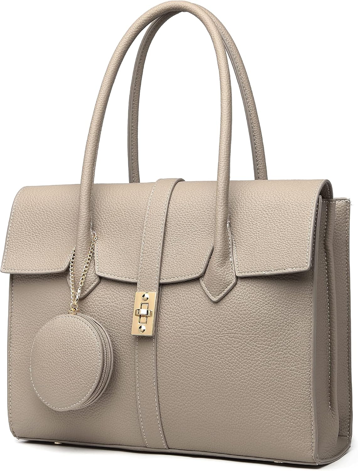 Gusio Italy 170994 Women's Tote Bag, A4 & PC Storage, Elegance, On-Off, PU Leather, Fashion, Recruitment, Commuting, Business, Women’s