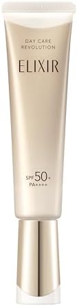 ELIXIR Daycare Revolution +ba 1.2 fl oz (35 ml) Quasi-drug UV Milky Lotion, Morning, Daytime, Sunscreen, Hali, Moisturizing, SPF50+ PA++++, Aging Care, Shiseido