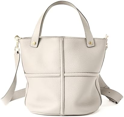 MFFOR Shoulder Bag High-Quality Genuine Leather Women's 2-Way Handbag Large Capacity High-End Casual Simple Stylish Diagonal Carry Shoulder Hand-Held Popular Commuting