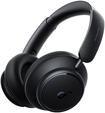 Anker Soundcore Space Q45, Bluetooth 5.3 Wireless Headphone, Up to 65 Hours of Music Playback / Ultra Noise Canceling 2.0 / LDAC / Hi-Res Compatible (Wireless/Wired) / Multi-Point Support / Ambient
