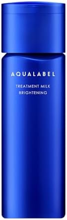 Aqua Label Treatment Milk (Brightening), Very Moist 4.6 fl oz (130 ml), Main Body, CICA Glycylglycine 4MSK, Emulsion, Whitening Care (Quasi-Drug) Released in February 2024