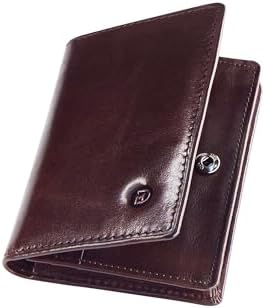 Modiko Men's Business Card Holder, Genuine Leather, Made in Japan, Himeji Leather, Large Capacity, 60 Pieces, 6 Pockets, No Breaking, Snap Button, Easy to Access, Yellow, green
