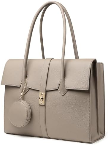 Gusio Italy 170994 Women's Tote Bag, A4 & PC Storage, Elegance, On-Off, PU Leather, Fashion, Recruitment, Commuting, Business, Women’s