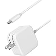 65W Charger Type-C PD Compatible for Macbook Laptops, 1.8m Cable PC Charger Type C, (PD Compatible/Fast Charger/Folding Plug) 20V 3.25A 65W Power Supply AC Adapter