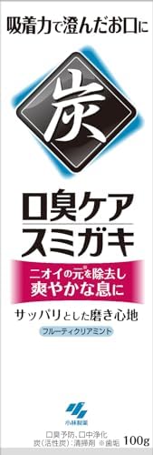 Charcoal Toothpaste (Cleaning Agent) for Fresh Breath 100ｇ