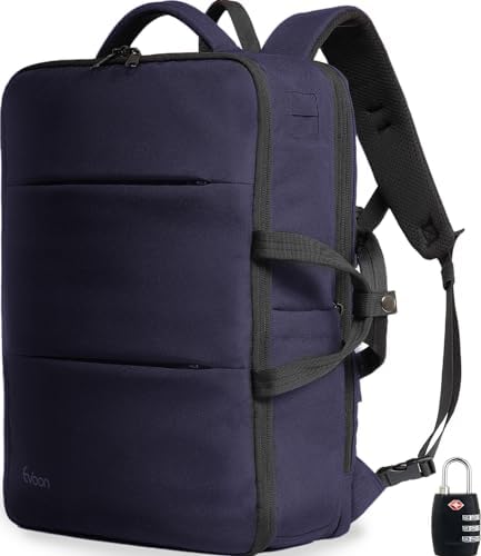 Evoon Men's Multi Business Backpack 4.0 Rucksack, Business Backpack, 9.8 gal (35 L), Large Capacity, Travel Bag, Expansion Function, Water Repellent, USB, 15.6 inch