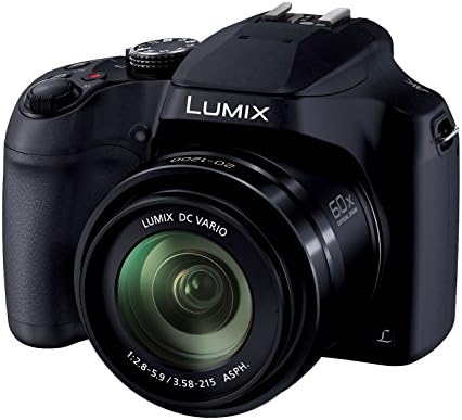 Refurbished Panasonic Lumix FZ85 Digital Camera, Black, DC-FZ85-K (Refurbished)