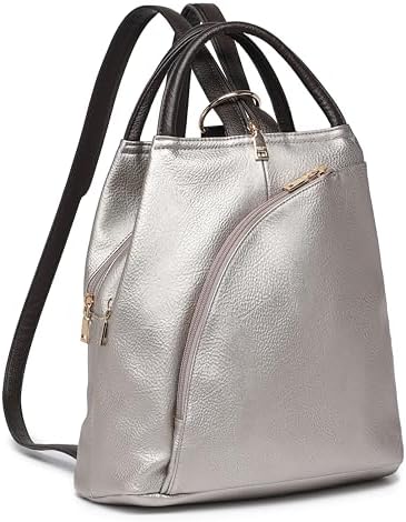 Guscio Basic 120406 Leather-like 3-Way Bag, Backpack x Shoulder Bag x Handbag, Women's, Stylish, Multifunctional