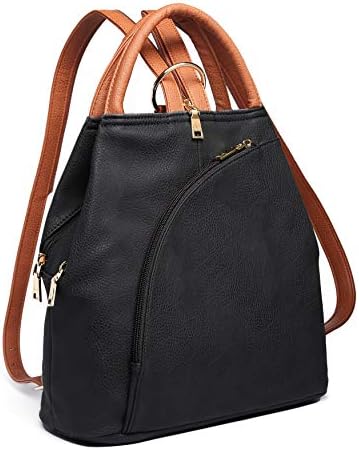 Guscio Basic 120406 Leather-like 3-Way Bag, Backpack x Shoulder Bag x Handbag, Women's, Stylish, Multifunctional