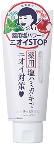Toothpaste Netteshiko Salt and Baking Soda Medicated Toothpaste, Quasi Drug, Bad Breath Care, White Teeth, Toothpaste, 4.9 oz (140 g)