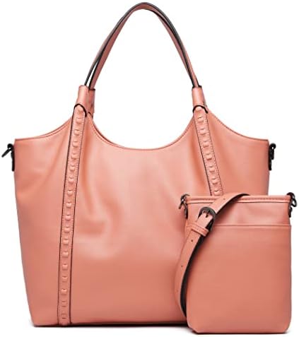 Guscio Italy 171077 [Fashion Magazine oggi.jp Featured] Tote Bag 【2-Piece Set with Pochette】 A4 & PC Storage Shoulder Included On/Off Use High-Quality PU Leather Recruit Commute Business Women's Italy