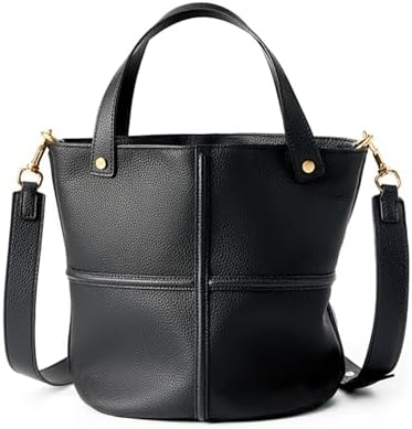 MFFOR Shoulder Bag High-Quality Genuine Leather Women's 2-Way Handbag Large Capacity High-End Casual Simple Stylish Diagonal Carry Shoulder Hand-Held Popular Commuting