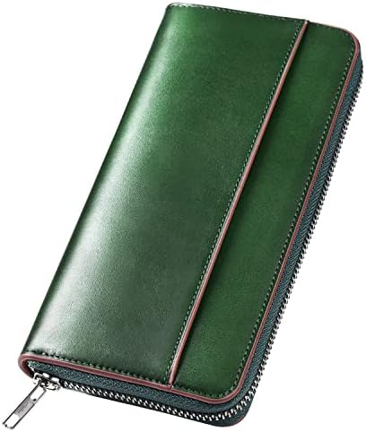Wallet, Men's, Tochigi Leather, Long Wallet, Genuine Leather, Large Capacity, YKK Zipper, Made by Top Craftsmen, Women's Wallet, Cowhide Leather, Coin Purse, Compact, Simple, Plain, For Men