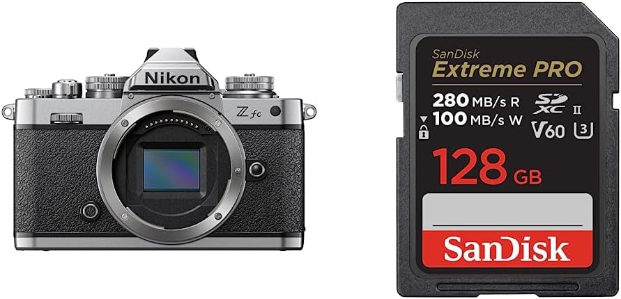 [Set] Nikon Mirrorless Single Lens Z fc Body, Black, Zfc & Nikon Wide Angle Power Zoom Lens, Nikkor Z DX 12-28mm f/3.5-5.6 PZ VR Z Mount APS-C & Lens Hood HB-112