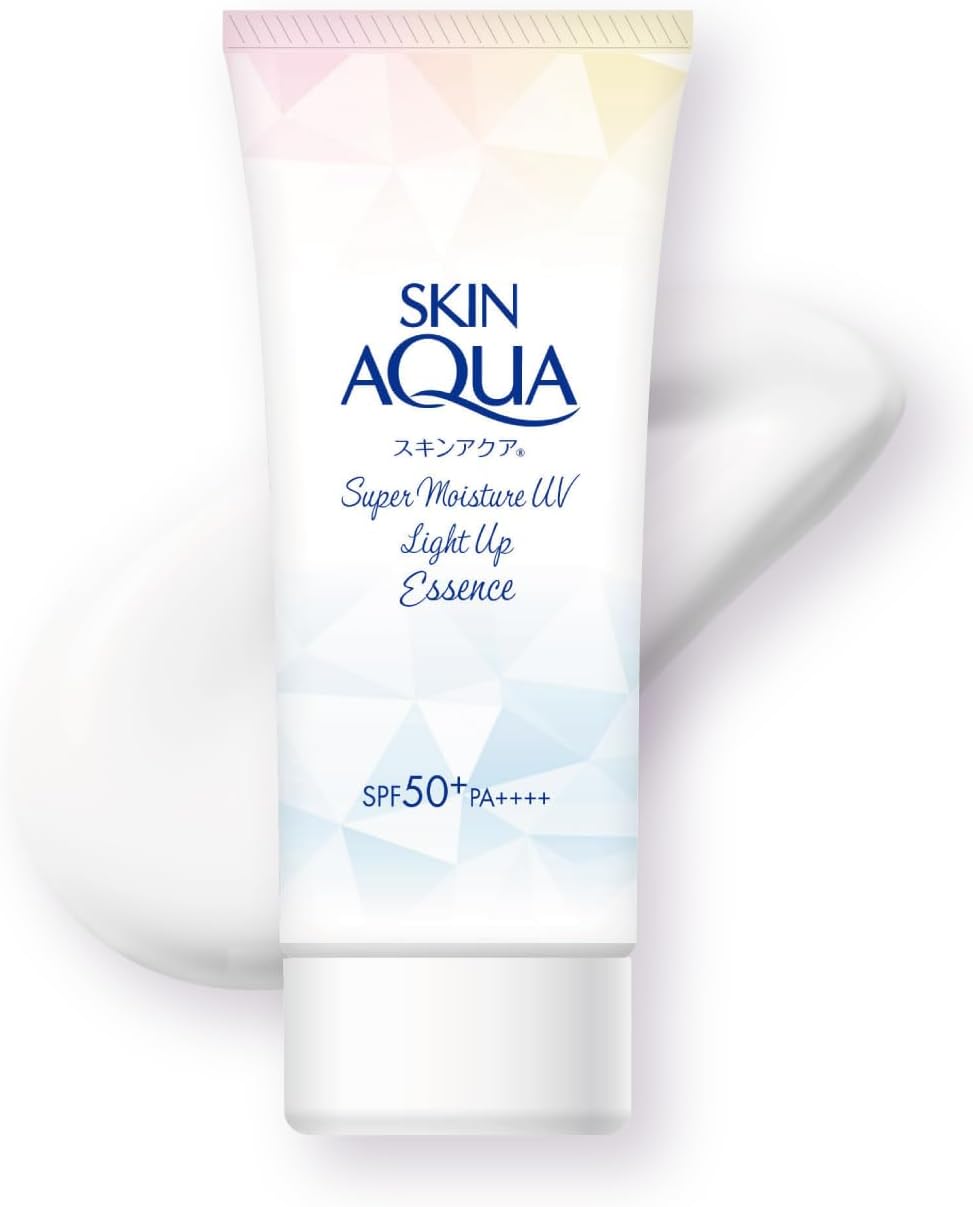 Skin Aqua SPF50+ PA+++ Tone-up, UV Essence, Sunscreen, Increased Transparency, Shimmering Sabon Scent, Lavender