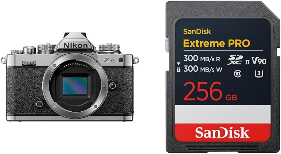 [Set] Nikon Mirrorless Single Lens Z fc Body, Black, Zfc & Nikon Wide Angle Power Zoom Lens, Nikkor Z DX 12-28mm f/3.5-5.6 PZ VR Z Mount APS-C & Lens Hood HB-112