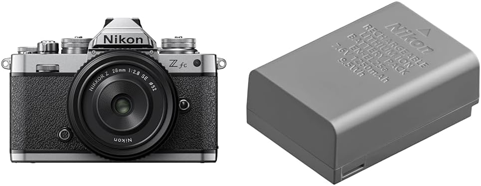 [Set] Nikon Mirrorless Single Lens Z fc Body, Black, Zfc & Nikon Wide Angle Power Zoom Lens, Nikkor Z DX 12-28mm f/3.5-5.6 PZ VR Z Mount APS-C & Lens Hood HB-112