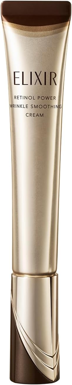 ELIXIR ELIXIR Retino Power Wrinkle Cream ba L 0.7 oz | Cream & Eye Cream | Cream | Pleasant Aqua Floral Scent | Wrinkle Improvement | Aging Care | Pure Retinol | Shiseido