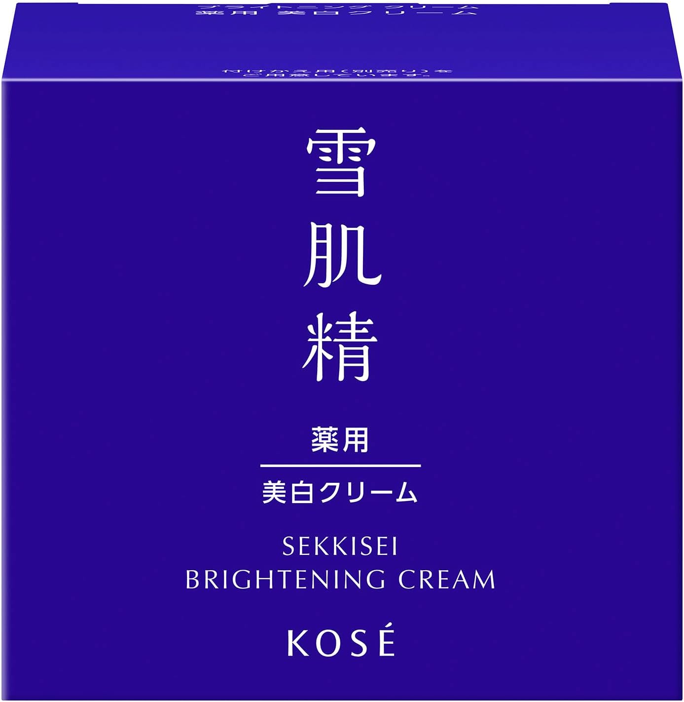 (Quasi-drug Product) Medicated Snow Skin Brightening Cream, 1.4 oz (40 g), Moisturizing Cream, Face, Whitening, Skin, Wrinkles, Dullness, Pigtail, Kanpo, Wakan