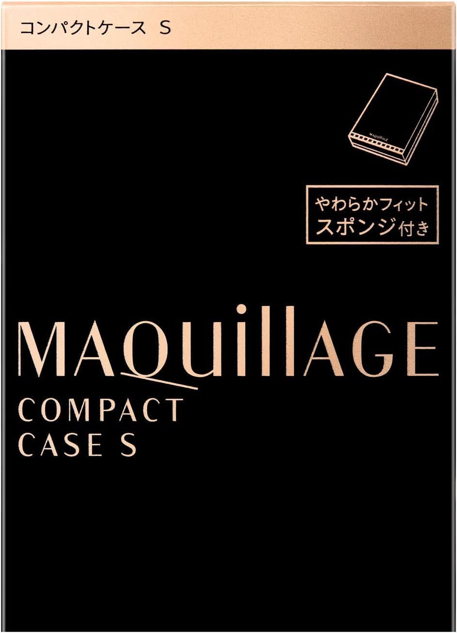 Maquillage Dramatic Powdery EX Foundation (Refill), Ochre 10, Case Set