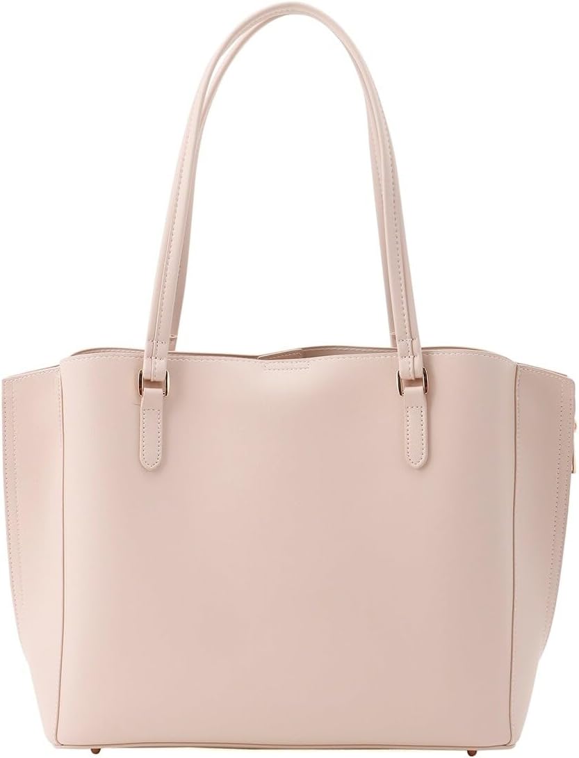 Honeys Handbag Women's Tote Bag for Commuting, Lightweight, Large Capacity, Shoulder Strap, Office, Faux Leather, Key Hook, Lightweight A4 Tote 2771218561