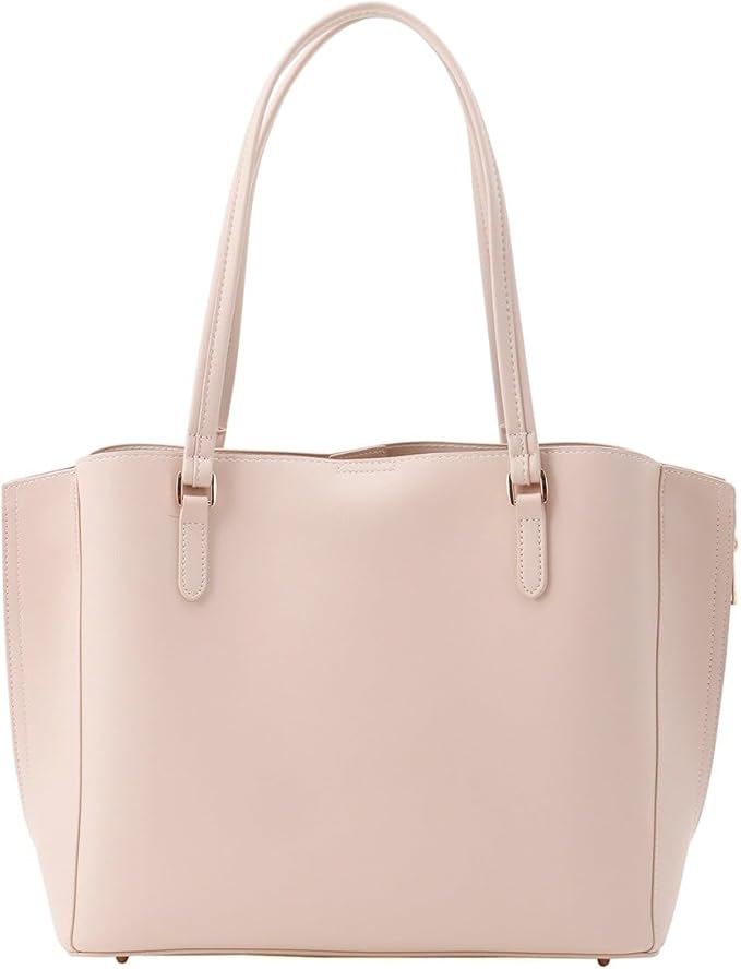 Honeys Handbag Women's Tote Bag for Commuting, Lightweight, Large Capacity, Shoulder Strap, Office, Faux Leather, Key Hook, Lightweight A4 Tote 2771218561