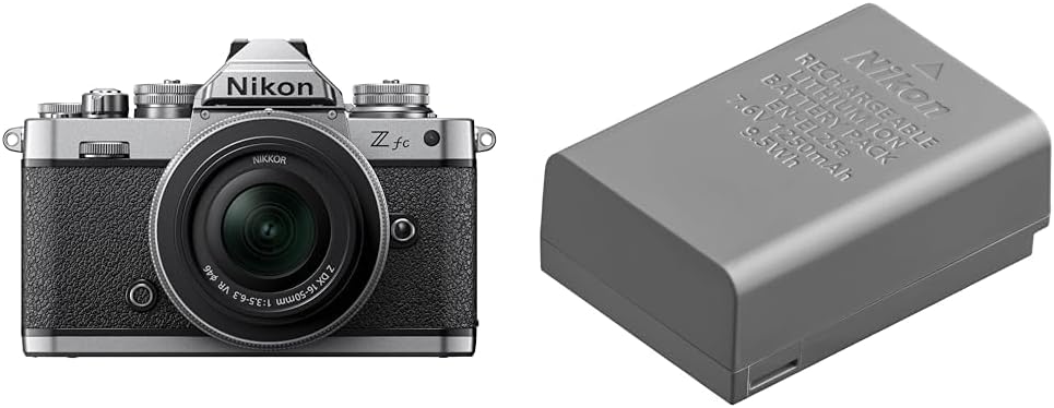 [Set] Nikon Mirrorless Single Lens Z fc Body, Black, Zfc & Nikon Wide Angle Power Zoom Lens, Nikkor Z DX 12-28mm f/3.5-5.6 PZ VR Z Mount APS-C & Lens Hood HB-112