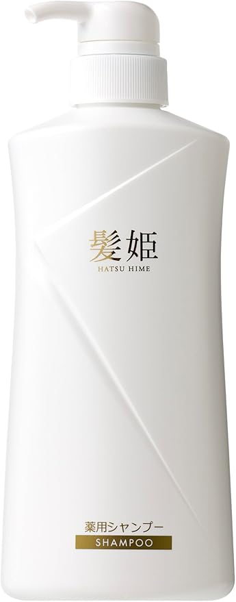 Baskrin Hair Hime [Quasi-drug] Shampoo Medicated Shampoo for Women Hair Growth Shampoo, Hair Growth Support, Prevents Dandruff and Itching, Herbal Medicine Active Ingredients, Disinfectant