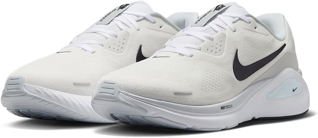 Nike Structure 26 Structure 25 White/Pure Platinum/Barely Bolt/Black HJ1102-100 10.8 inches (27.5 cm)