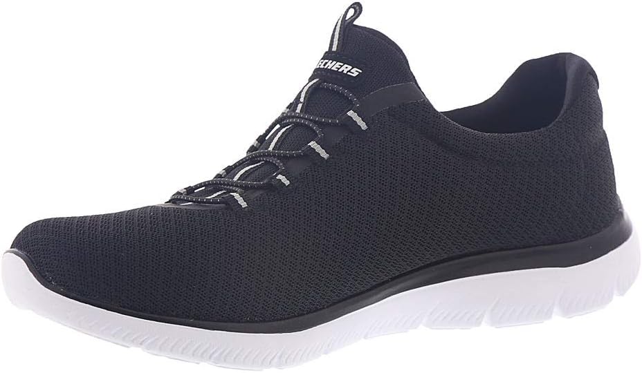 SKECHERS Ladies Summit 12980 Ｂｌａｃｋ/Ｗｈｉｔｅ Sneaker