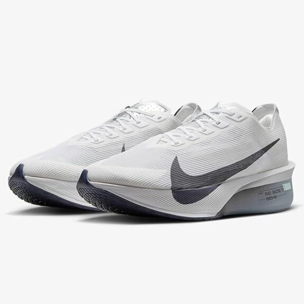 Nike HF6414-100 VaporFly 4 White/Obsidian Mist/Pure Platinum/Grid Iron