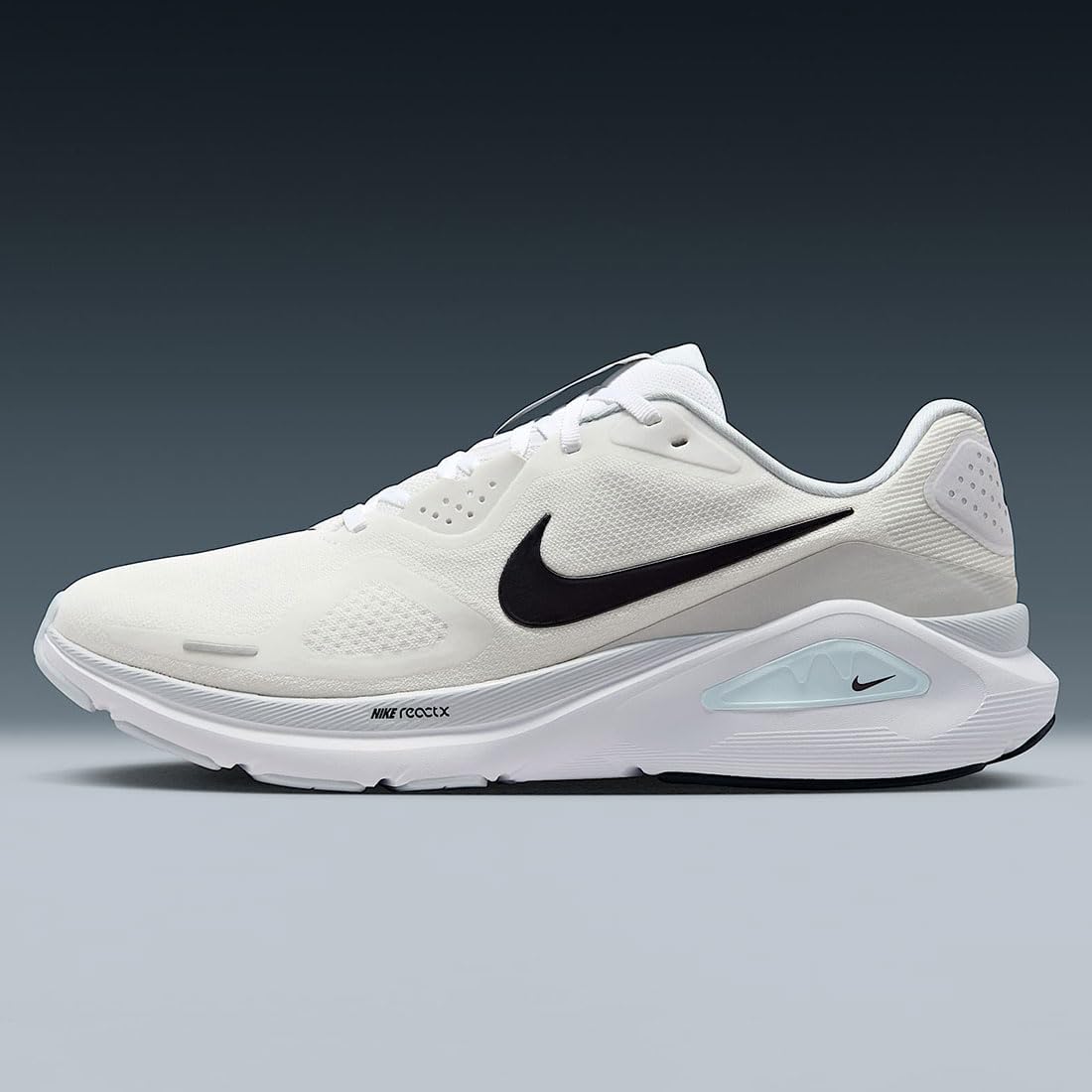 Nike Structure 26 Structure 25 White/Pure Platinum/Barely Bolt/Black HJ1102-100 10.8 inches (27.5 cm)