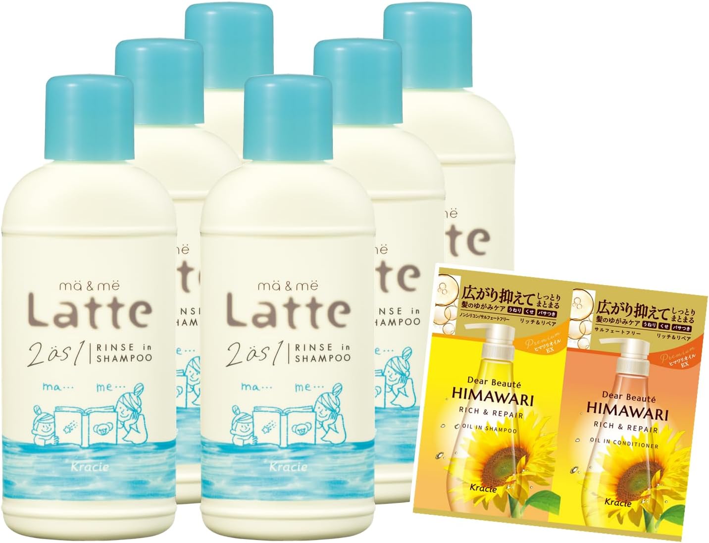 Ma & Me Rinse In Shampoo Pump For Parents and Children, 16.3 fl oz (490 ml), Non-Silicone, Amino Acid Shampoo, Whole Body, Washable Face and Body, Mom, Baby, Kids, Children, Baby Hair Care, Latte
