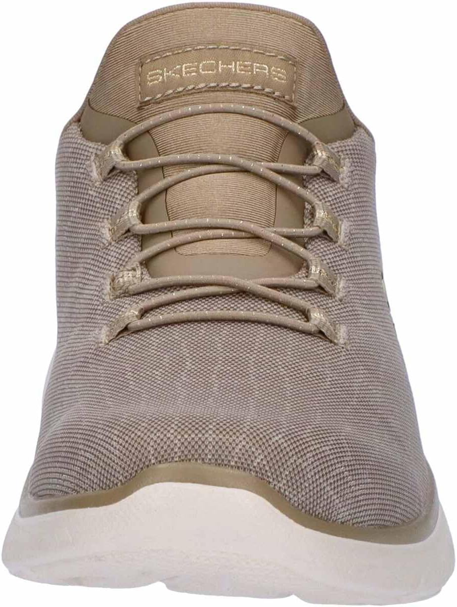 Skechers 150128W Women's Slip-Ins, Summits Classy Night, Can Be Worn Without Hands, Wide, SUMMITS CLASSY NIGHT TPGD (Taupe Gold) 24.5cm (USA7.5), TPGD (Taupe Gold)