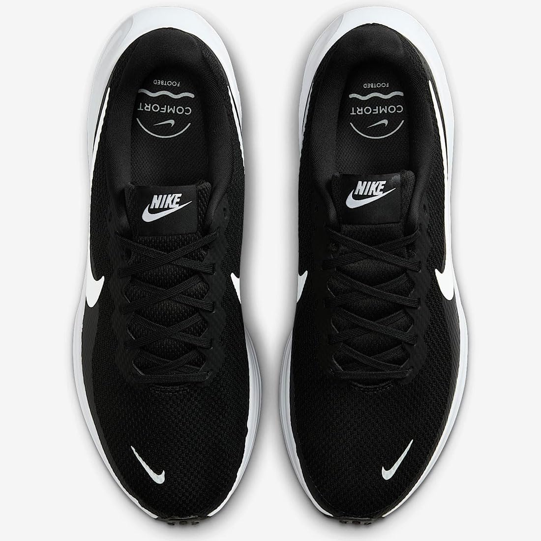 Nike Revolution 8 Wide Black/Black/White HQ1996-001