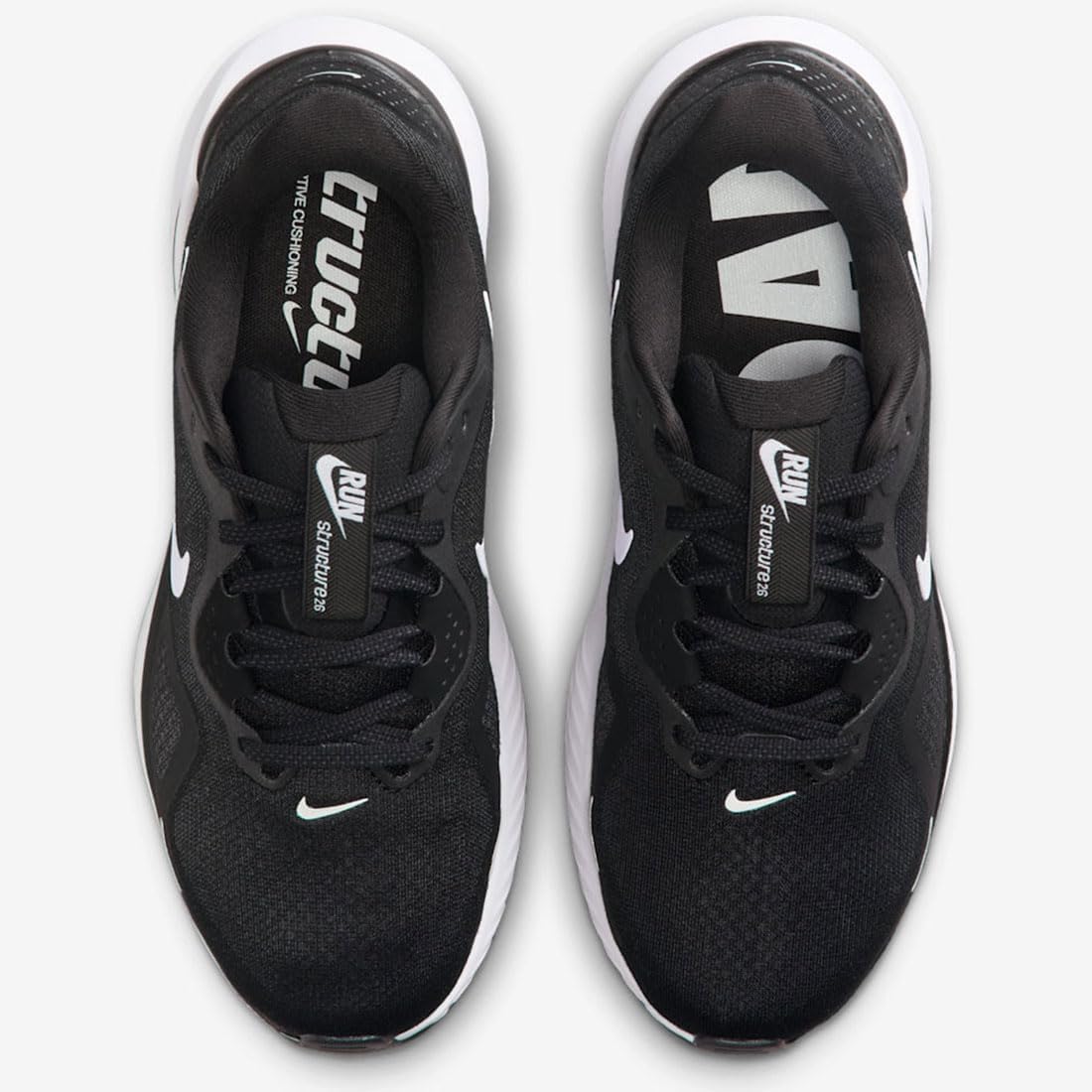 Nike HQ2589-001 Structure 26 W Black/Wolf Grey/Metallic Silver/White