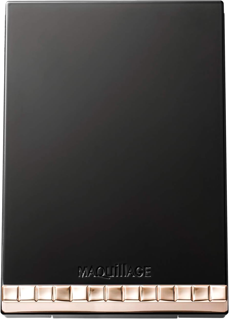 Maquillage Dramatic Powdery EX Foundation (Refill), Ochre 10, Case Set