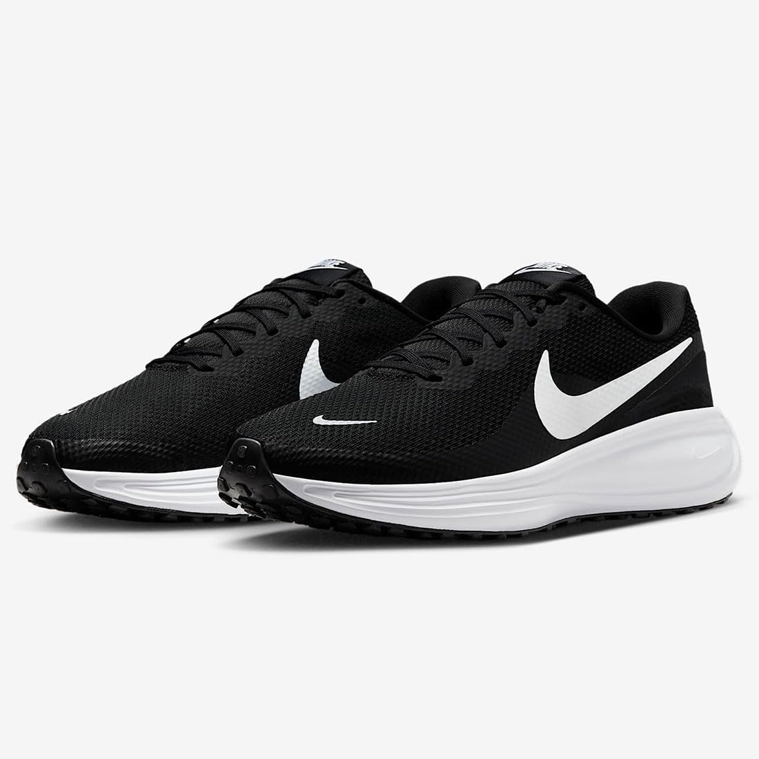 Nike Revolution 8 Wide Black/Black/White HQ1996-001