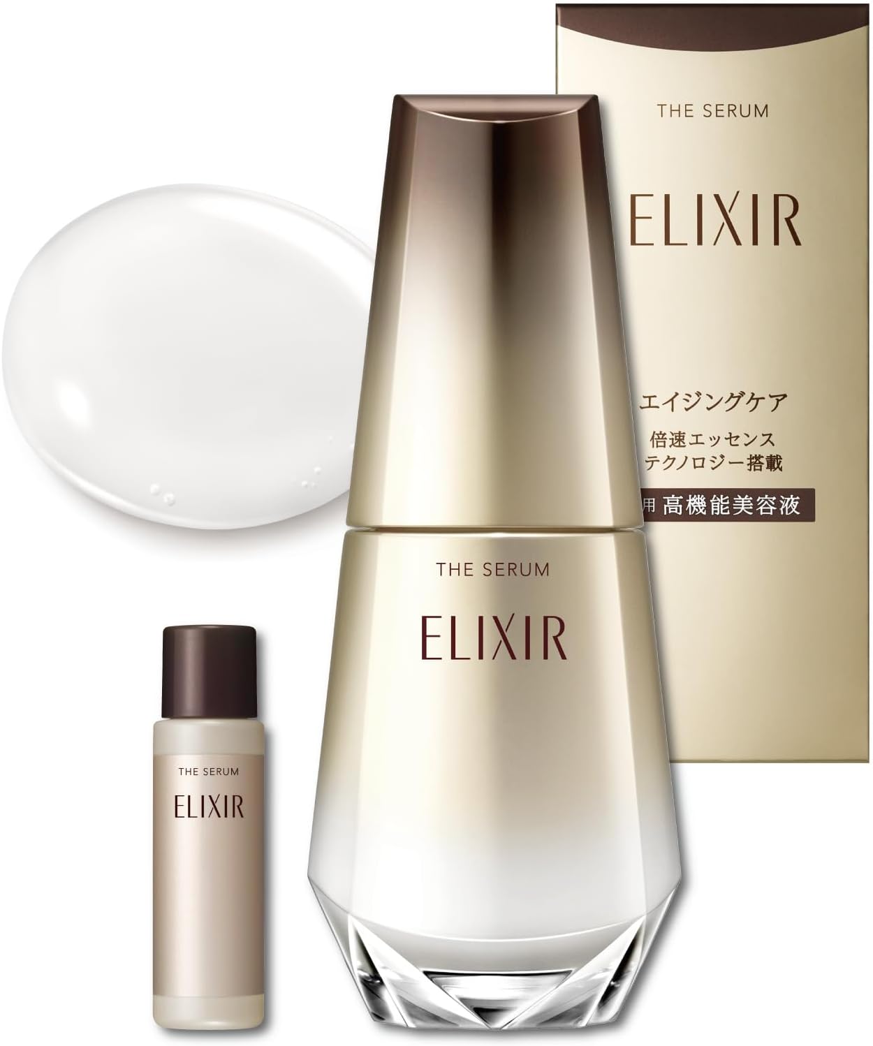 ELIXIR The Serum, 1.7 fl oz (50 ml), Quasi-Drug, Beauty Essence, Coaximide m-Tranexamic Acid, Hali, Moisturizing, Aging Care, Superier Shiseido