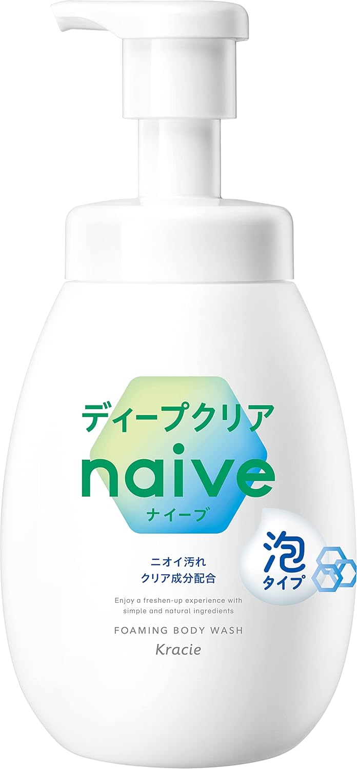 Nivea Foaming Body Soap 【Deep Clear】 Pump 600ml | Body Soap Body Wash Soap Bar Kids Baby Soap