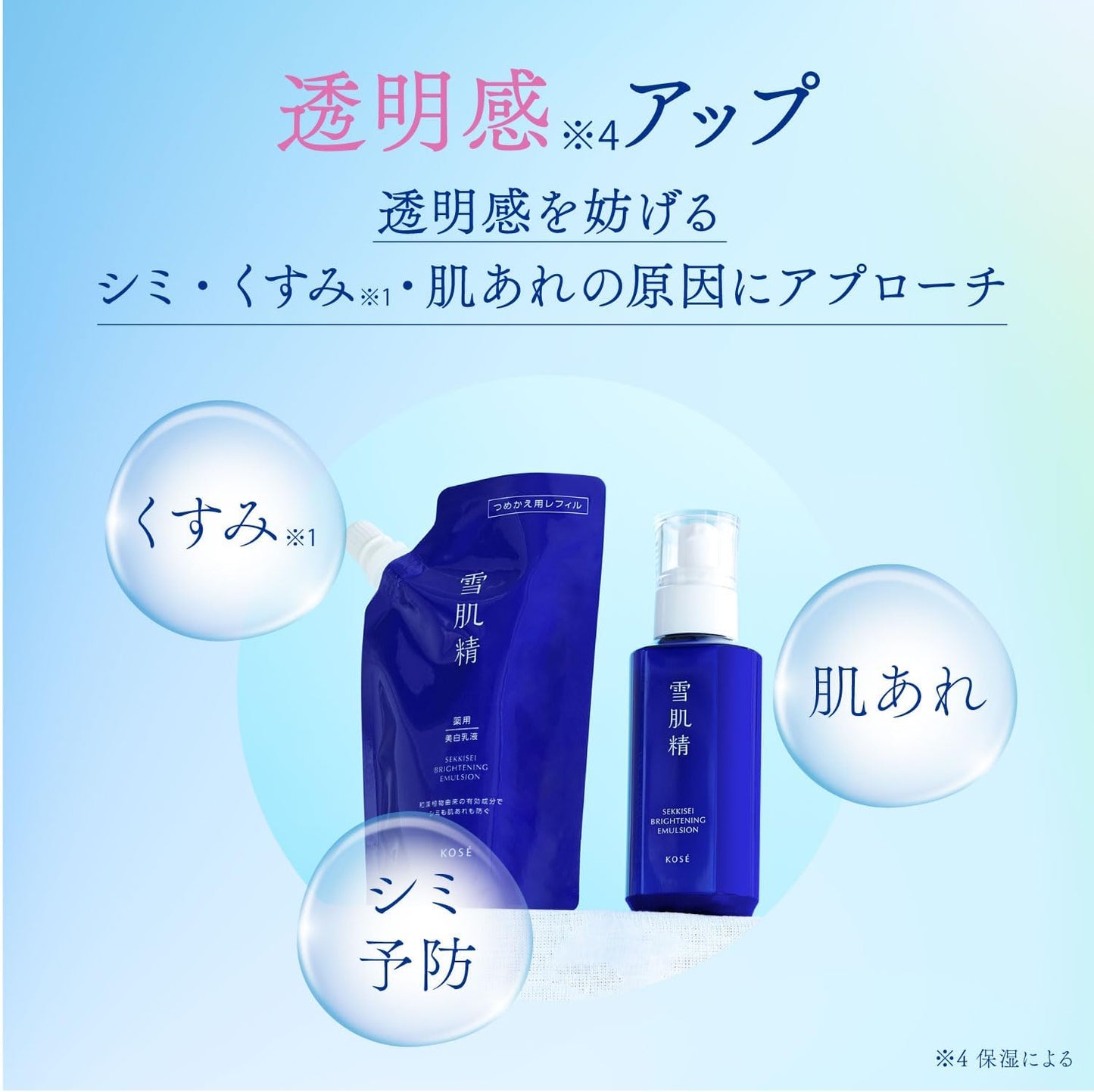 Sekkkisei Whitening Emulsion, Quasi-drug, Medicinal Sekkisei Brightening Emulsion, Body, 140ml Milky Lotion, Whitening, Skin Blemishes, Dullness, Pearl Barley, Licorice, Chinese Medicine, Japanese