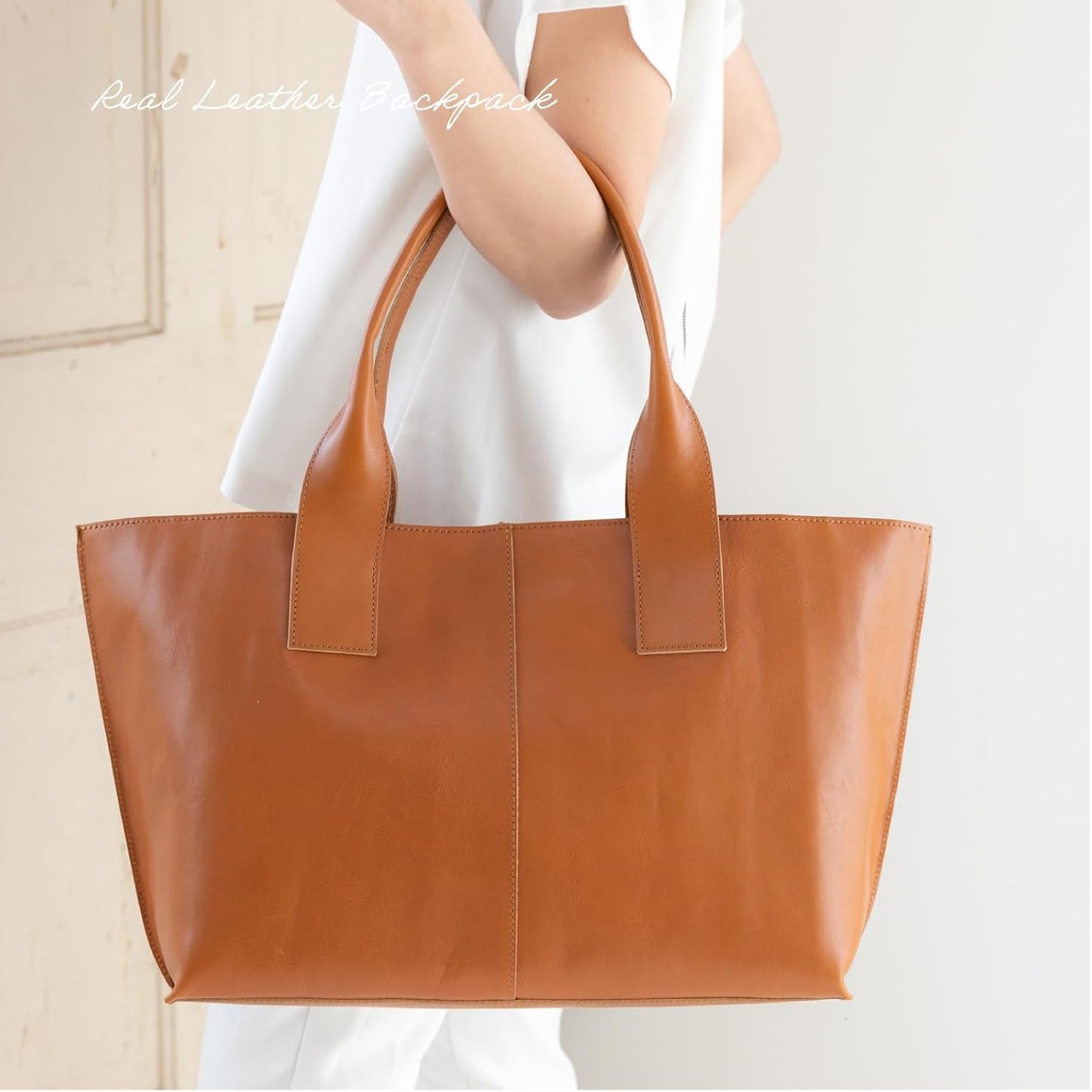 IMAI BAG since 1977 GENOVA 2834 Genuine Leather Tote Bag Handbag Shoulder Bag Made in Japan