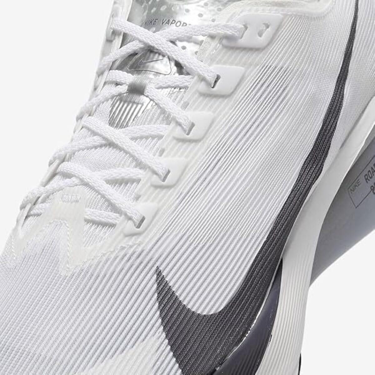 Nike HF6414-100 VaporFly 4 White/Obsidian Mist/Pure Platinum/Grid Iron