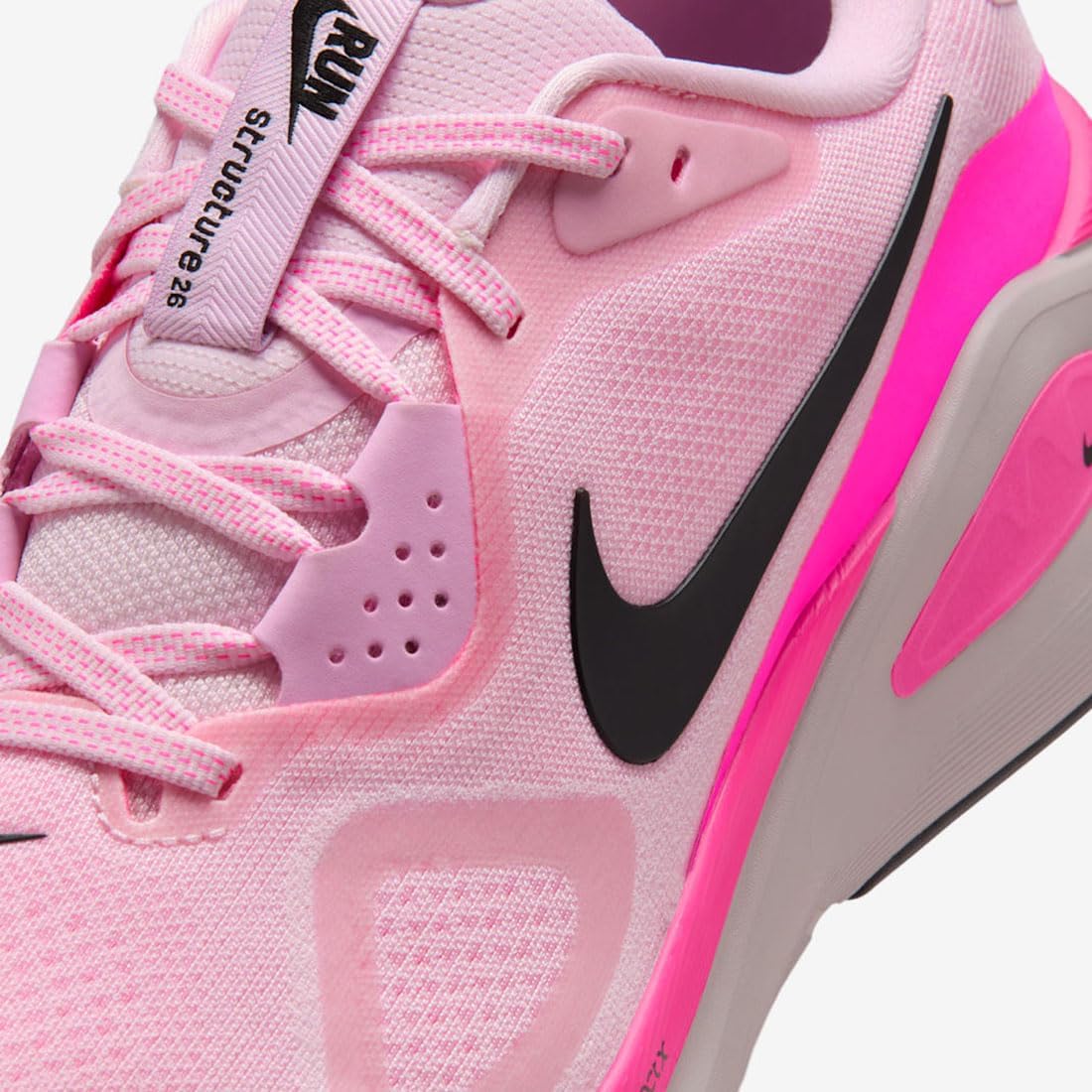 Nike Structure 26 Structure 26 Pink Foam/Hyper Pink/Platinum Violet/Black HJ1102-602