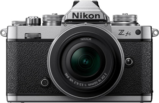 Nikon Z fc LK16-50SL Mirrorless SLR Camera Z fc Lens Kit NIKKOR Z DX 16-50mm f/3.5-6.3 VR Silver Included